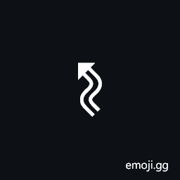 Signwriting Movement-Wallplane Wave Curve Double Small Symbol