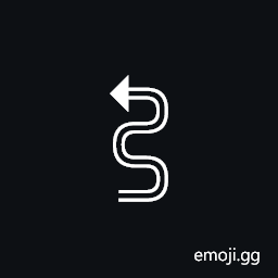 Signwriting Movement-Wallplane Wave Curve Triple Medium Symbol