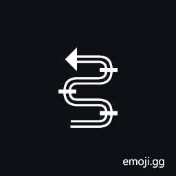 Signwriting Movement-Wallplane Wave Diagonal Path Large Symbol