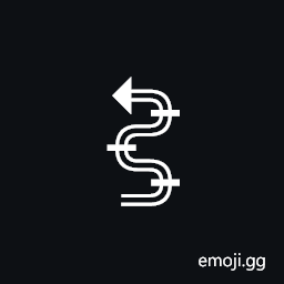 Signwriting Movement-Wallplane Wave Diagonal Path Medium Symbol