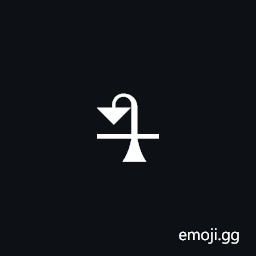 Signwriting Rotation-Floorplane Single Hitting Ceiling Symbol