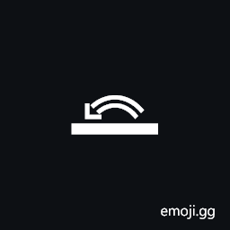 Signwriting Torso-Wallplane Curved Bend Symbol