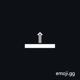 Signwriting Torso-Wallplane Straight Stretch Symbol