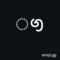 Sinhala Vowel Sign Gayanukitta Symbol