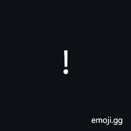 Small Exclamation Mark Symbol