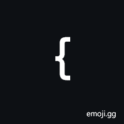 Small Left Curly Bracket Symbol