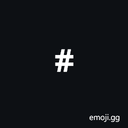 Small Number Sign Symbol