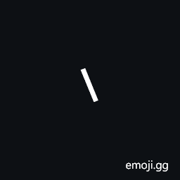 Small Reverse Solidus Symbol