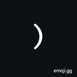 Small Right Parenthesis Symbol