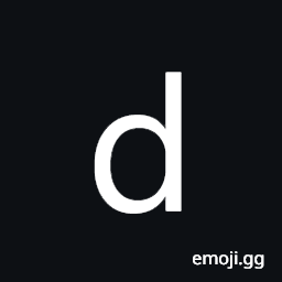 Small Roman Numeral Five Hundred Symbol