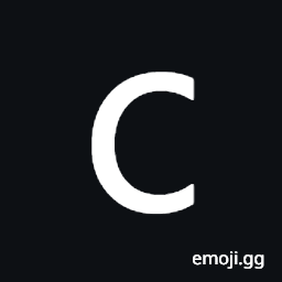 Small Roman Numeral One Hundred Symbol