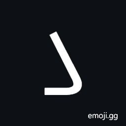 Sogdian Letter Lamedh Symbol