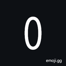 Sora Sompeng Digit Zero Symbol