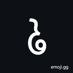 Sora Sompeng Letter Hah Symbol