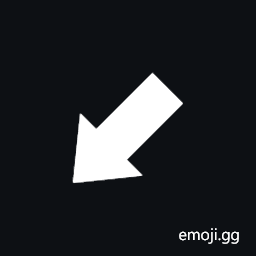 South West Black Arrow Symbol