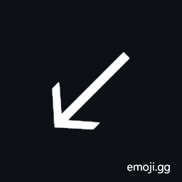 South West Sans-Serif Arrow Symbol