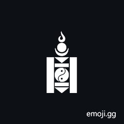 Soyombo Head Mark With Moon And Sun And Flame Symbol