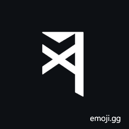 Soyombo Letter Sha Symbol