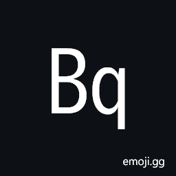Square Bq Symbol
