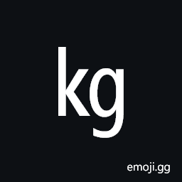 Square Kg Symbol