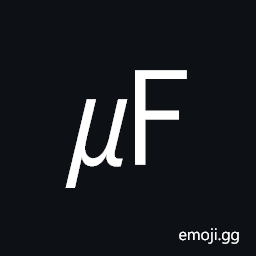 Square Mu F Symbol