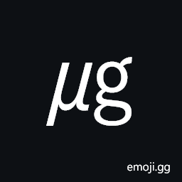 Square Mu G Symbol