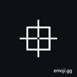 Square Position Indicator Symbol