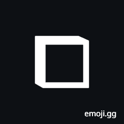 Square with Contoured Outline Symbol