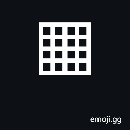 Square with Orthogonal Crosshatch Fill Symbol