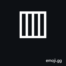 Square with Vertical Fill Symbol
