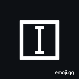 Squared Latin Capital Letter I Symbol