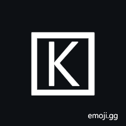 Squared Latin Capital Letter K Symbol