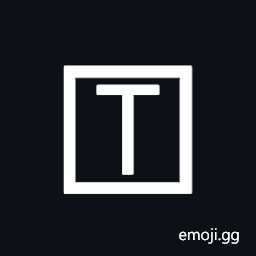 Squared Latin Capital Letter T Symbol