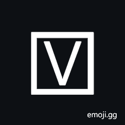Squared Latin Capital Letter V Symbol