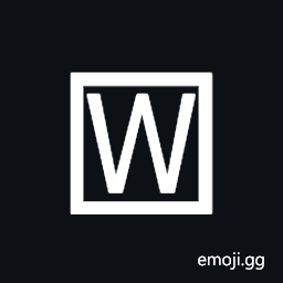 Squared Latin Capital Letter W Symbol