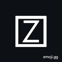 Squared Latin Capital Letter Z Symbol