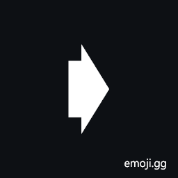 Squat Black Rightwards Arrow Symbol