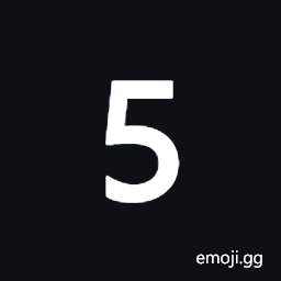 Subscript Five Symbol