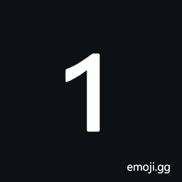 Subscript One Symbol