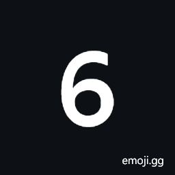Subscript Six Symbol