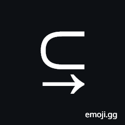 Subset Above Rightwards Arrow Symbol