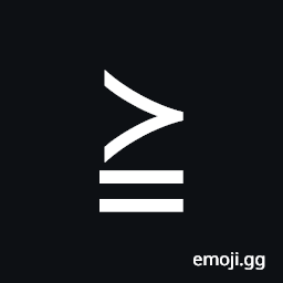 Succeeds Above Equals Sign Symbol