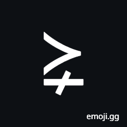 Succeeds Above Single-Line Not Equal To Symbol