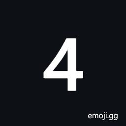 Superscript Four Symbol