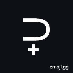 Superset with Plus Sign Below Symbol