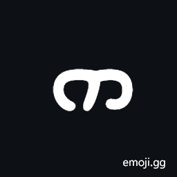 Syriac Letter He Symbol