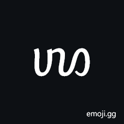 Tai Viet Letter Low Vo Symbol