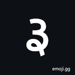 Takri Digit Three Symbol
