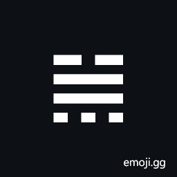 Tetragram for Bold Resolution Symbol