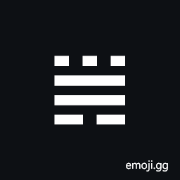 Tetragram for Closed Mouth Symbol